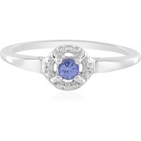 Tansanit-Silberring Tansanit-Silberring