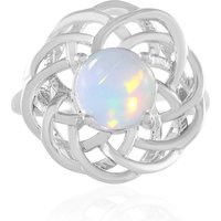 Welo-Opal-Silberring Welo-Opal-Silberring