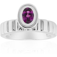 Roshoit-Granat-Silberring (Pallanova) Roshoit-Granat-Silberring (Pallanova)