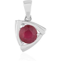 Madagaskar-Rubin-Silberanhänger Madagaskar-Rubin-Silberanhänger