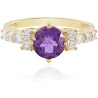 Marokkanischer Amethyst-Silberring Marokkanischer Amethyst-Silberring