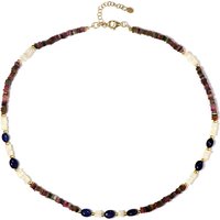 Edelstein-Silberhalskette (Riya) Edelstein-Silberhalskette (Riya)