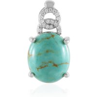 Tyrone-Türkis-Silberanhänger Tyrone-Türkis-Silberanhänger
