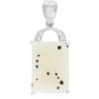 Glitzer-Achat-Silberanhänger Glitzer-Achat-Silberanhänger