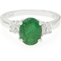 Bahia-Smaragd-Silberring Bahia-Smaragd-Silberring