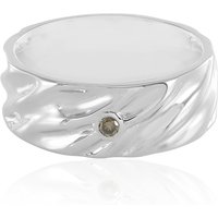 I3 Champagner-Brillant-Silberring (de Melo) I3 Champagner-Brillant-Silberring (de Melo)