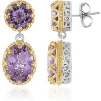 Lavendel-Amethyst-Silberohrringe (Dallas Prince Designs) Lavendel-Amethyst-Silberohrringe (Dallas Prince Designs)