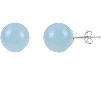 Aquamarin-Silberohrringe Aquamarin-Silberohrringe