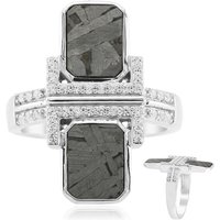 Aletai-Meteorit-Silberring Aletai-Meteorit-Silberring