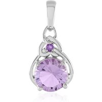 Lavendel-Amethyst-Silberanhänger Lavendel-Amethyst-Silberanhänger