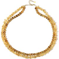 Citrin-Silberhalskette Citrin-Silberhalskette