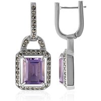 Lavendel-Amethyst-Silberohrringe (Annette classic) Lavendel-Amethyst-Silberohrringe (Annette classic)