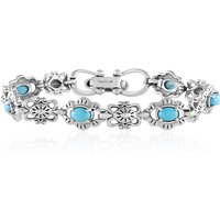 Sleeping Beauty-Türkis-Silberarmband (Desert Chic) Sleeping Beauty-Türkis-Silberarmband (Desert Chic)