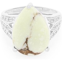 Magnesit-Silberring Magnesit-Silberring