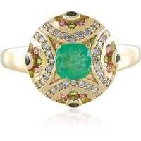 Sambia-Smaragd-Goldring (de Melo) Sambia-Smaragd-Goldring (de Melo)