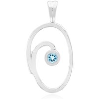 Mosambik-Aquamarin-Silberanhänger (Pallanova) Mosambik-Aquamarin-Silberanhänger (Pallanova)