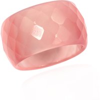 Pinkfarbener Achat-Ring Pinkfarbener Achat-Ring