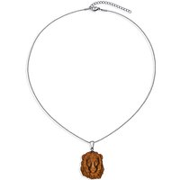 Goldenes Tigerauge-Edelstahlhalskette Goldenes Tigerauge-Edelstahlhalskette