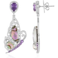 Edelstein-Silberohrringe (Dallas Prince Designs) Edelstein-Silberohrringe (Dallas Prince Designs)