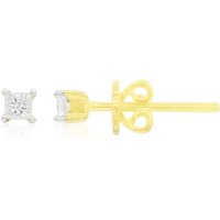 SI1 (G) Diamant-Goldohrringe (Annette) SI1 (G) Diamant-Goldohrringe (Annette)