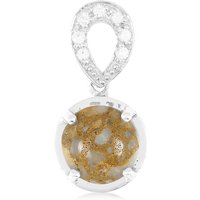 Dinosaurier-Quarz-Silberanhänger Dinosaurier-Quarz-Silberanhänger