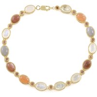 Mondstein-Silberarmband (KM by Juwelo) Mondstein-Silberarmband (KM by Juwelo)