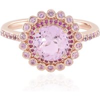 Kunzit-Silberring (Adela Silber) Kunzit-Silberring (Adela Silber)