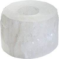 Selenit-Teelichthalter (Lapis Vitalis) Selenit-Teelichthalter (Lapis Vitalis)