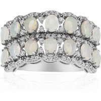 Welo-Opal-Silberring Welo-Opal-Silberring