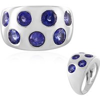 Tansanit-Silberring Tansanit-Silberring