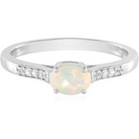 Welo-Opal-Silberring Welo-Opal-Silberring