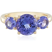 Tansanit-Goldring Tansanit-Goldring
