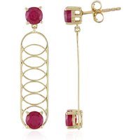 Madagaskar-Rubin-Goldohrringe (Ornaments by de Melo) Madagaskar-Rubin-Goldohrringe (Ornaments by de Melo)