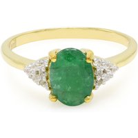 Bahia-Smaragd-Silberring Bahia-Smaragd-Silberring