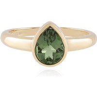 Chrom-Apatit-Silberring Chrom-Apatit-Silberring