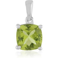 Peridot-Silberanhänger Peridot-Silberanhänger