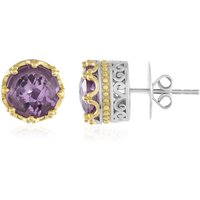 Lavendel-Amethyst-Silberohrringe (Dallas Prince Designs) Lavendel-Amethyst-Silberohrringe (Dallas Prince Designs)