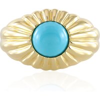 Sleeping Beauty-Türkis-Silberring Sleeping Beauty-Türkis-Silberring