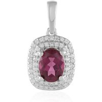 Malawi-Granat-Silberanhänger Malawi-Granat-Silberanhänger