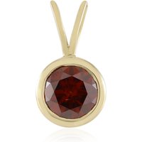 Roter I2 Brillant-Goldanhänger Roter I2 Brillant-Goldanhänger