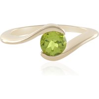 Grüner Turmalin-Goldring (AMAYANI) Grüner Turmalin-Goldring (AMAYANI)