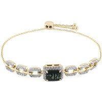 Nigerianischer Grüner Turmalin-Goldarmband (Remy Rotenier) Nigerianischer Grüner Turmalin-Goldarmband (Remy Rotenier)