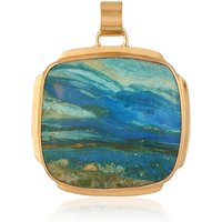 Atacama-Opal-Silberanhänger (Bali Barong) Atacama-Opal-Silberanhänger (Bali Barong)