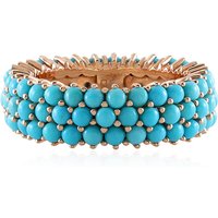 Sleeping Beauty-Türkis-Silberring Sleeping Beauty-Türkis-Silberring