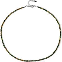 Turmalin-Silberhalskette Turmalin-Silberhalskette