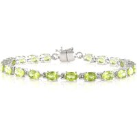 Peridot-Silberarmband Peridot-Silberarmband