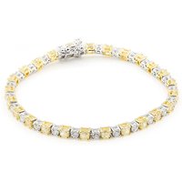 Gelber SI2 Brillant-Goldarmband (CIRARI) Gelber SI2 Brillant-Goldarmband (CIRARI)