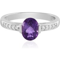 Marokkanischer Amethyst-Silberring Marokkanischer Amethyst-Silberring