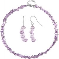 Lavendel-Amethyst-Silberset Lavendel-Amethyst-Silberset
