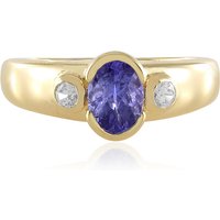 Tansanit-Silberring (Adela Silber) Tansanit-Silberring (Adela Silber)